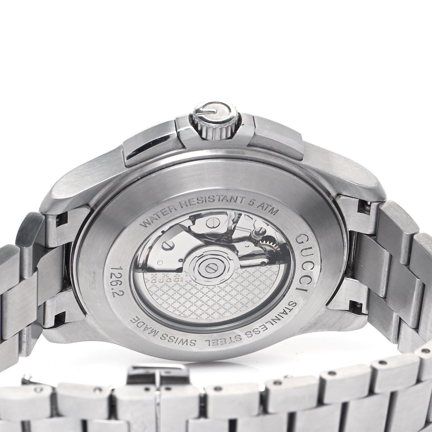 Stainless Steel 44mm G-Timeless Chronograph Automatic Watch Black
