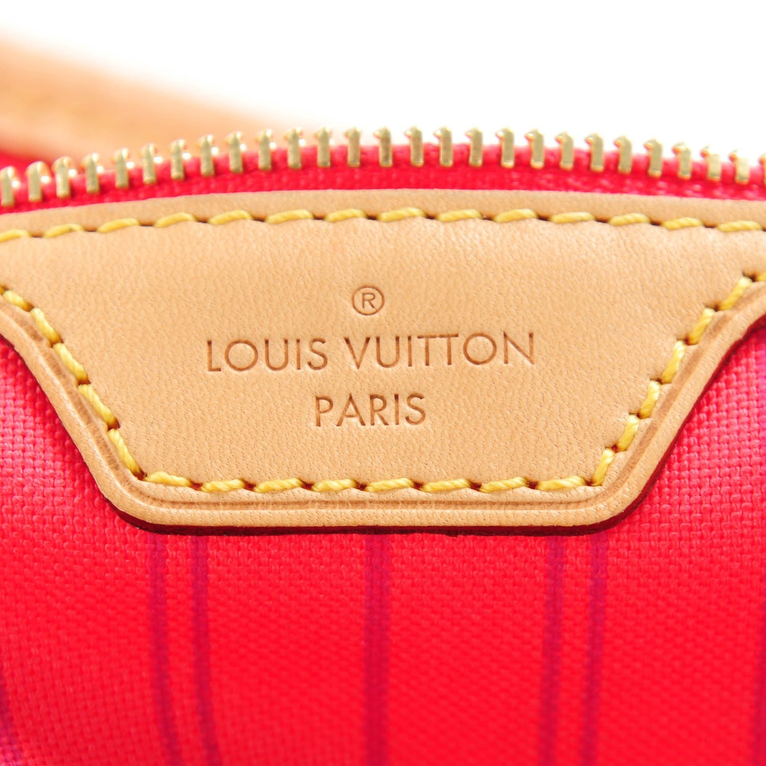 Louis Vuitton Damier Azur Delightful MM Pink 5 of 8