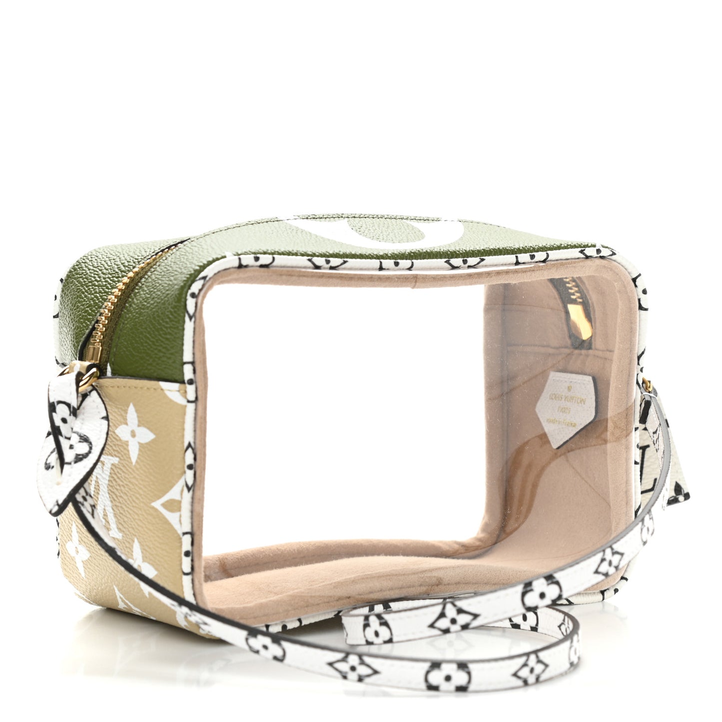Monogram Giant Beach Pouch Kaki