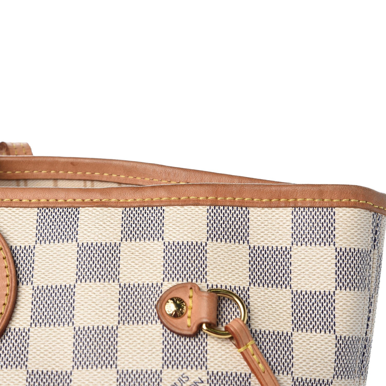 Louis Vuitton Damier Azur Neverfull MM 10 of 10