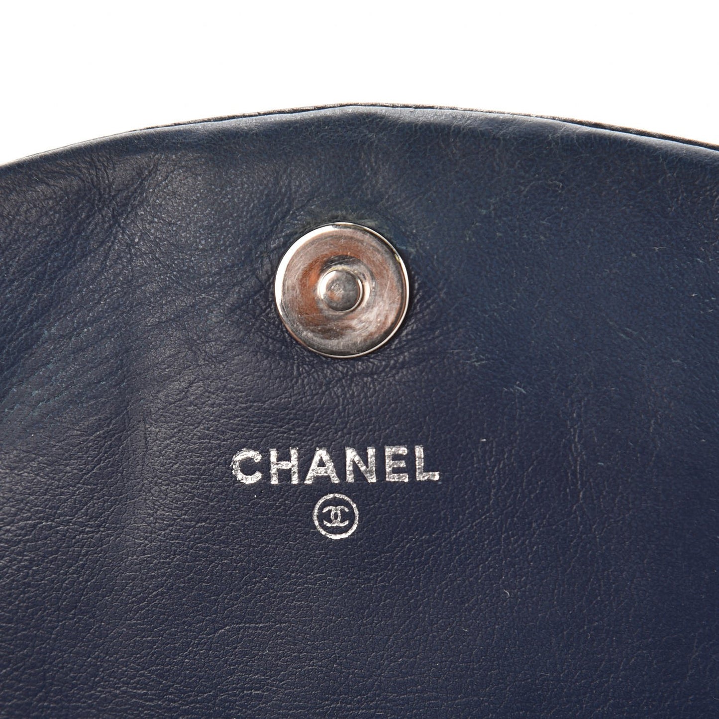 Caviar Half Moon Wallet On Chain WOC Navy