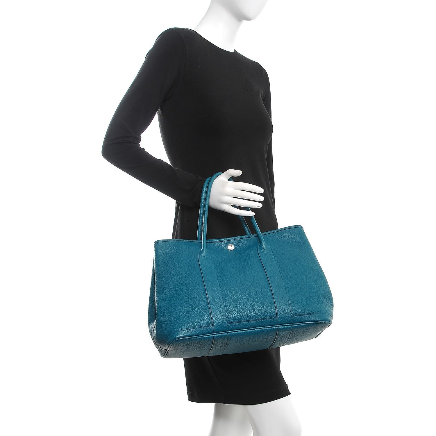 Hermes Negonda Garden Party Tote 36 MM Cobalt 2 of 14