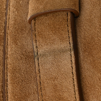 Khaite Suede Augustina Hobo Toffee 10 of 13