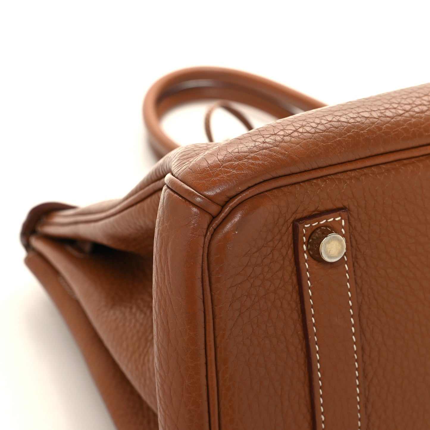 Taurillon Clemence Birkin 35 Gold
