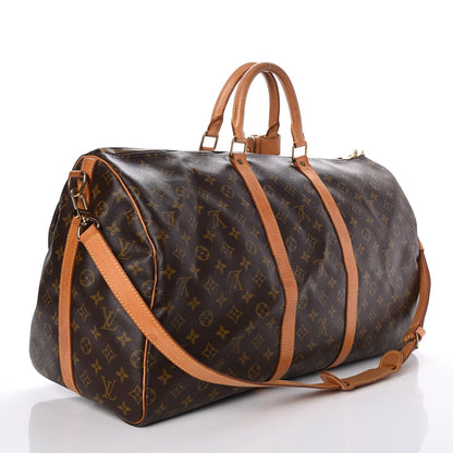 Louis Vuitton Monogram Keepall Bandouliere 55 4 of 13