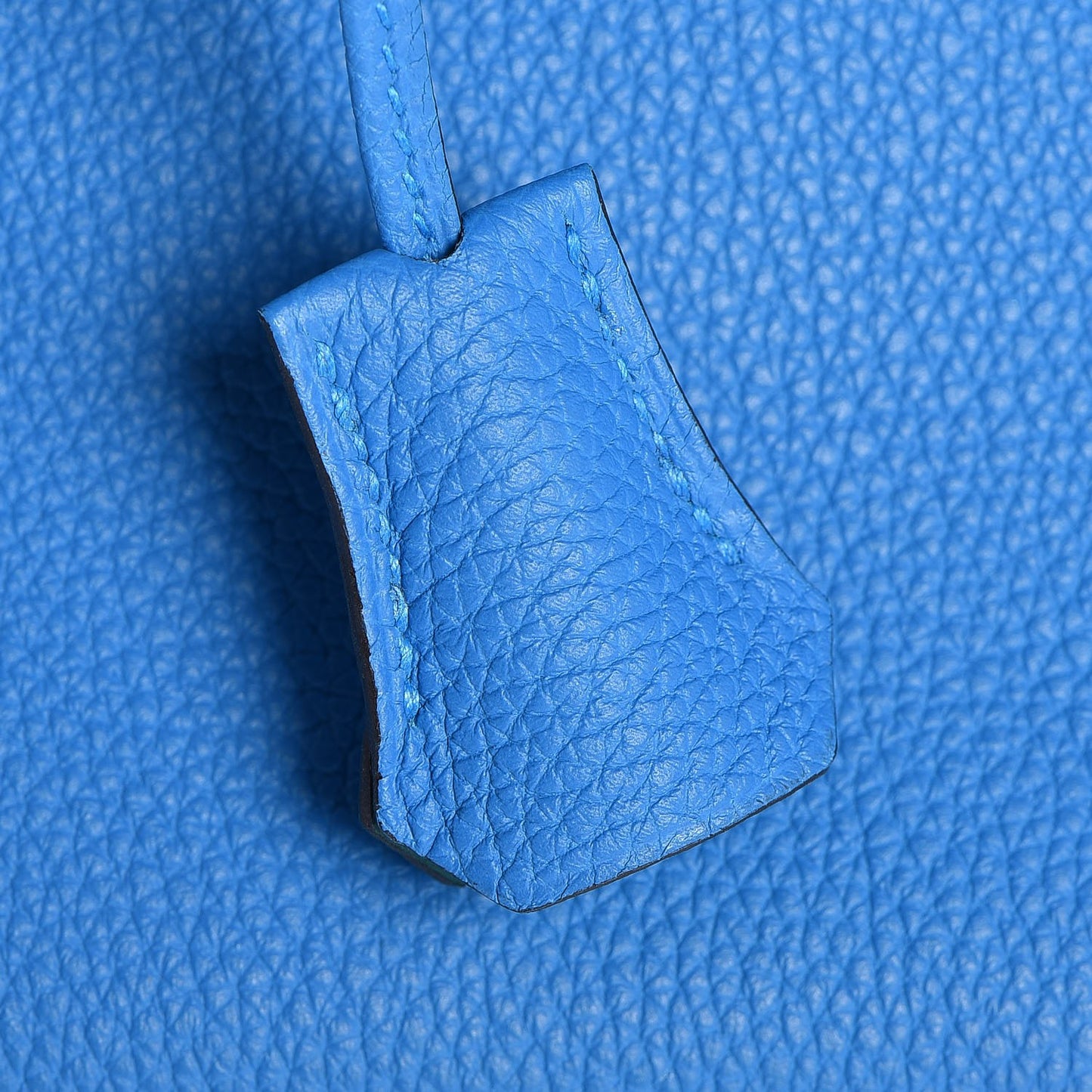 Togo Verso Birkin 35 Bleu Zanzibar Malachite