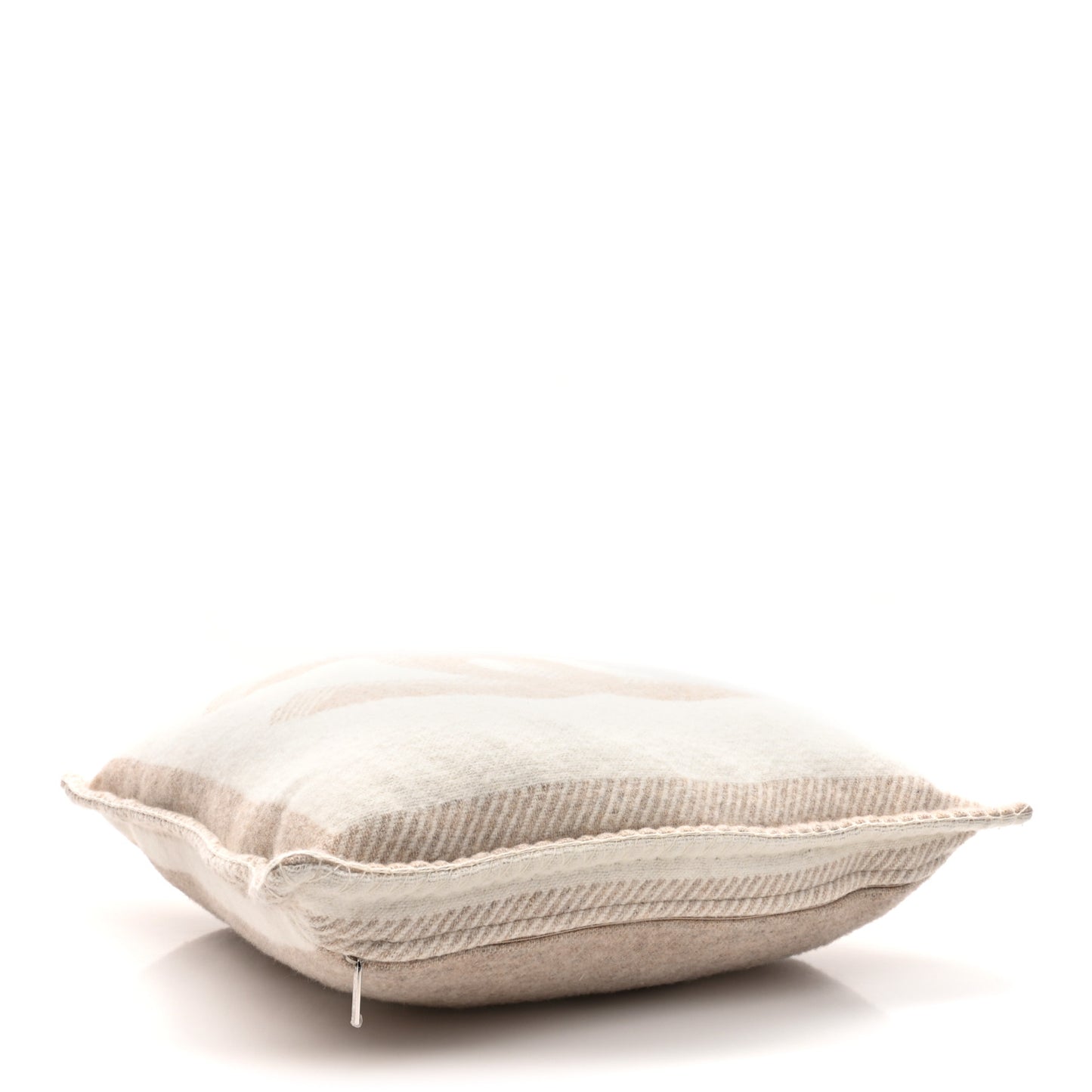 Merino Wool Cashmere CC Pillow Beige Off White