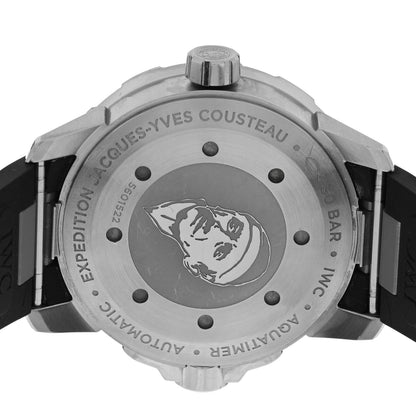 IWC Stainless Steel Rubber 42mm Aquatimer Automatic Watch Blue IW329005 4 of 5