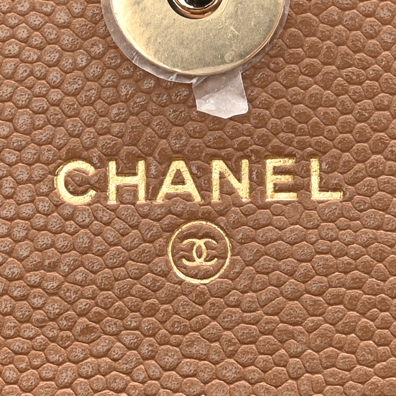 Chanel Caviar Quilted Business Affinity Clutch With Chain Flap Dark Beige 6 of 13