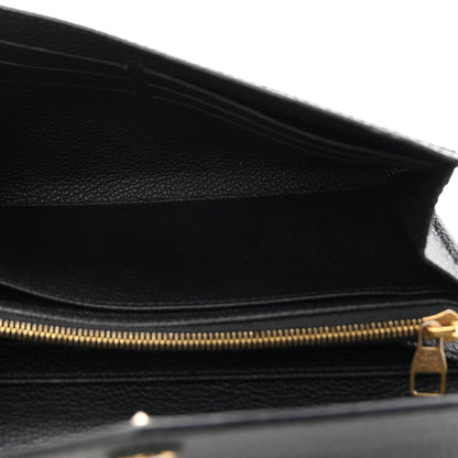 Louis Vuitton Empreinte Sarah Wallet NM Black 5 of 7