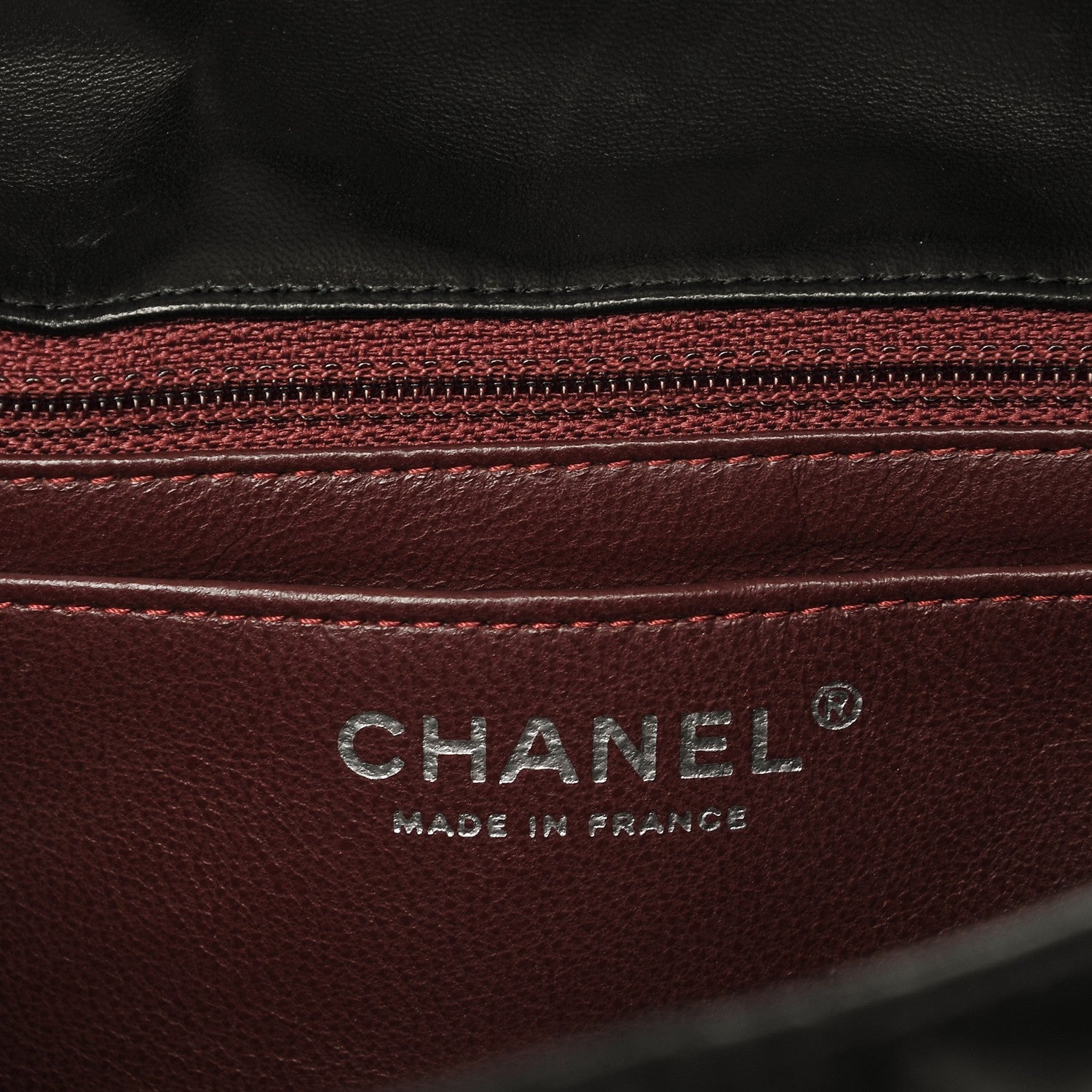 Chanel Lambskin Quilted Jumbo Single Flap Black 6 of 8