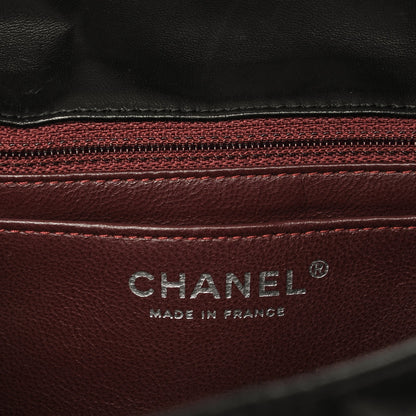 Chanel Lambskin Quilted Jumbo Single Flap Black 6 of 8