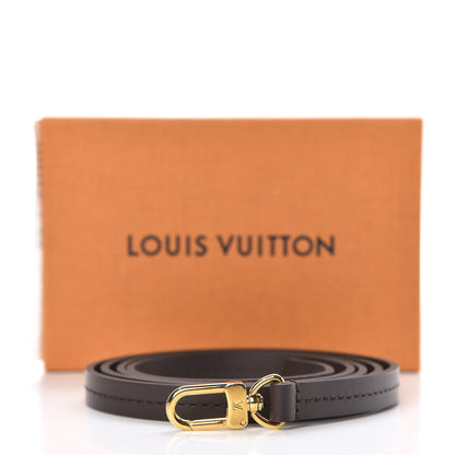 Louis Vuitton Calfskin 12mm Favorite Long Strap Brown 4 of 4