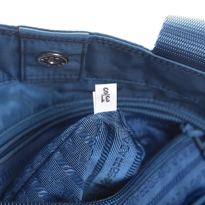 Prada Tessuto Nylon Tote Cobalto 9 of 10