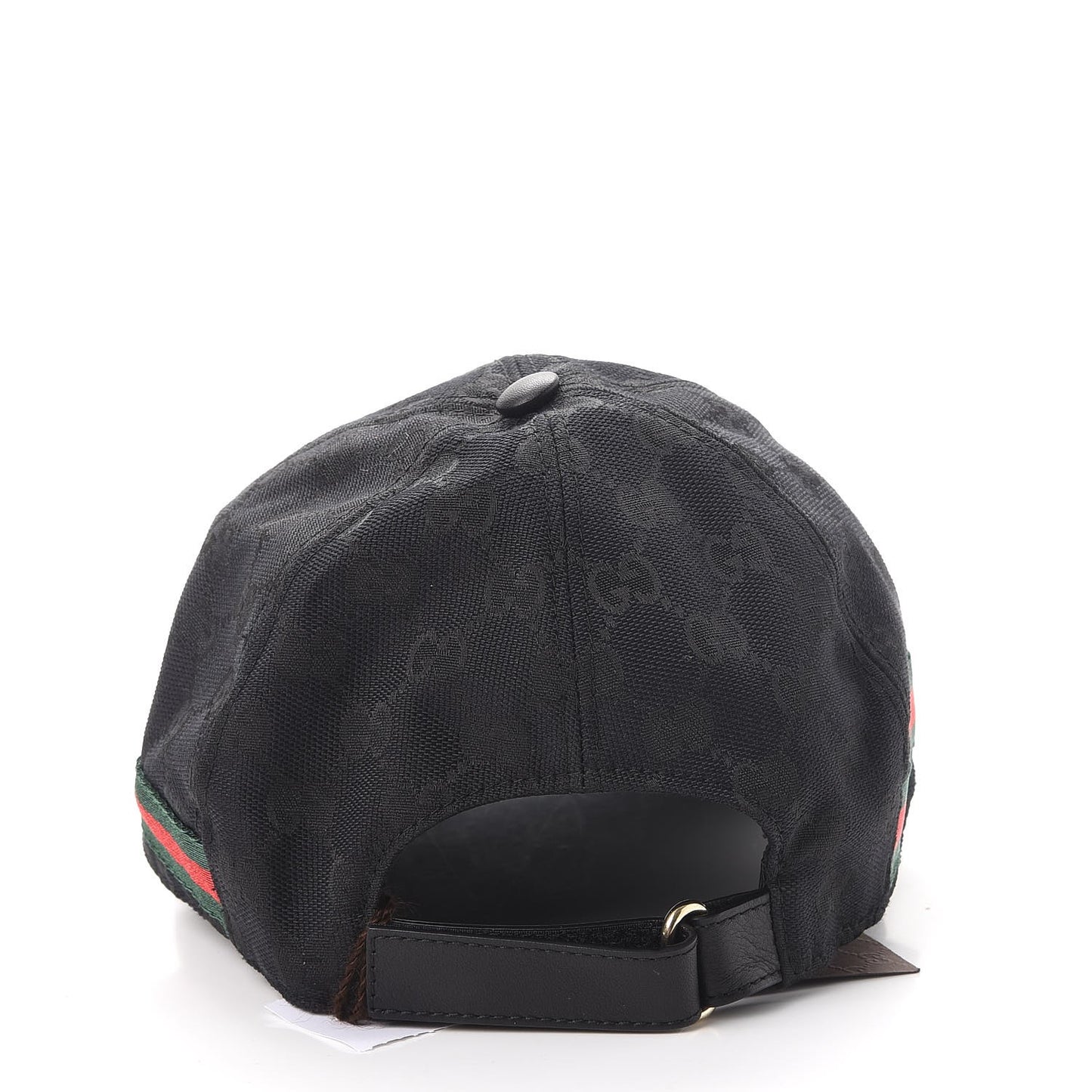 Monogram Web Baseball Hat M Black