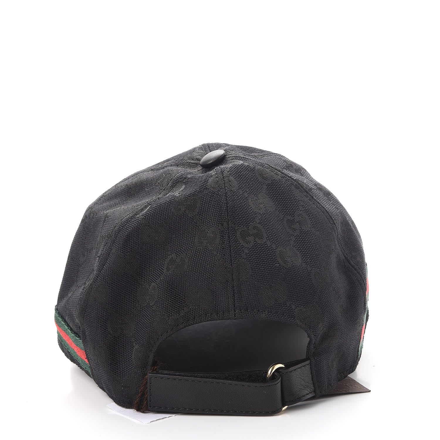 Gucci Monogram Web Baseball Hat M Black 4 of 8