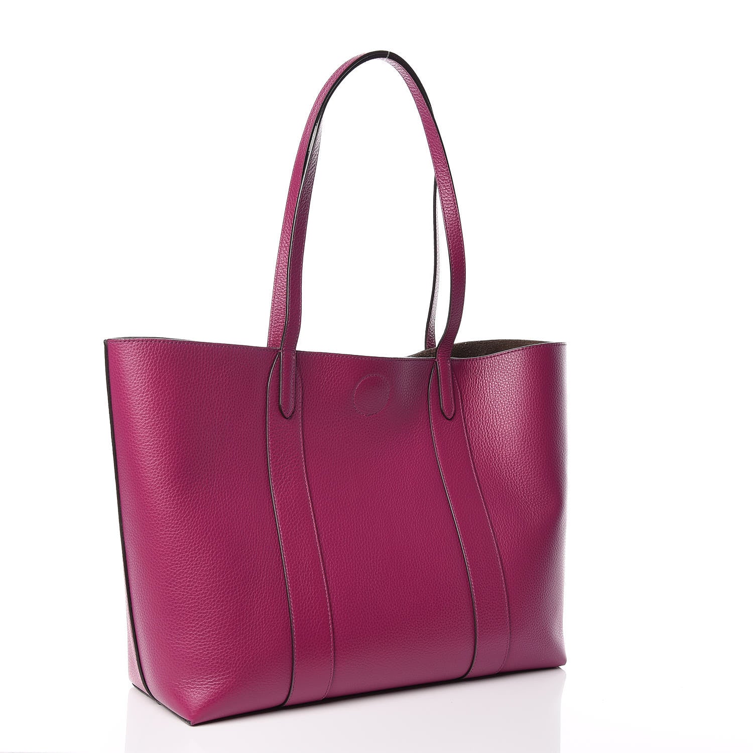 Mulberry Small Classic Grain Bayswater Tote Violet Clay 3 of 9