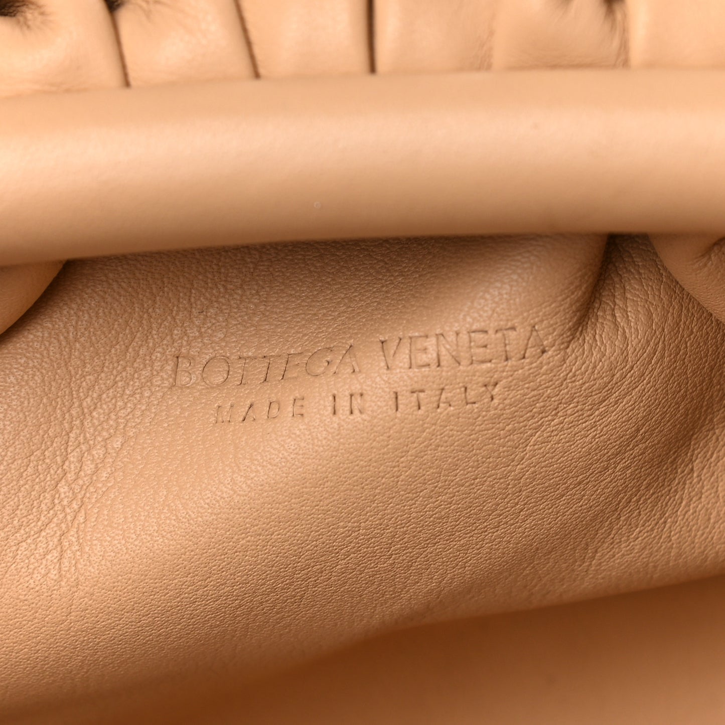 Butter Calfskin The Mini Pouch Nude