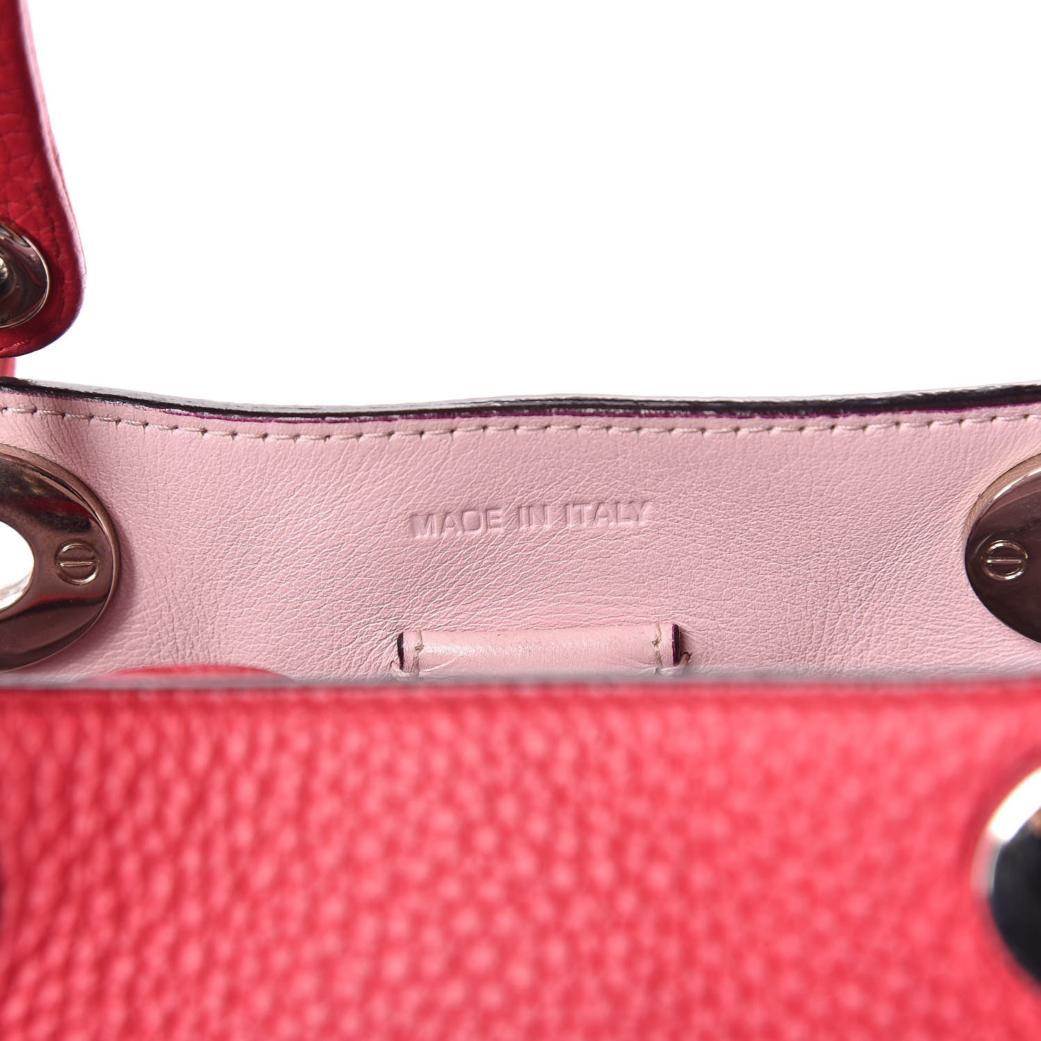 Christian Dior Bullcalf Large Diorissimo Tote Pink 12 of 14