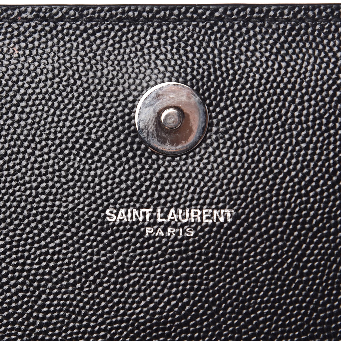 Grain De Poudre Classic Monogram Kate Clutch Black