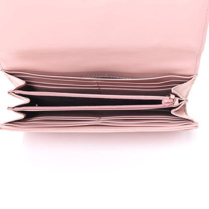Gucci Calfskin Matelasse GG Marmont Continental Wallet Perfect Pink 4 of 4
