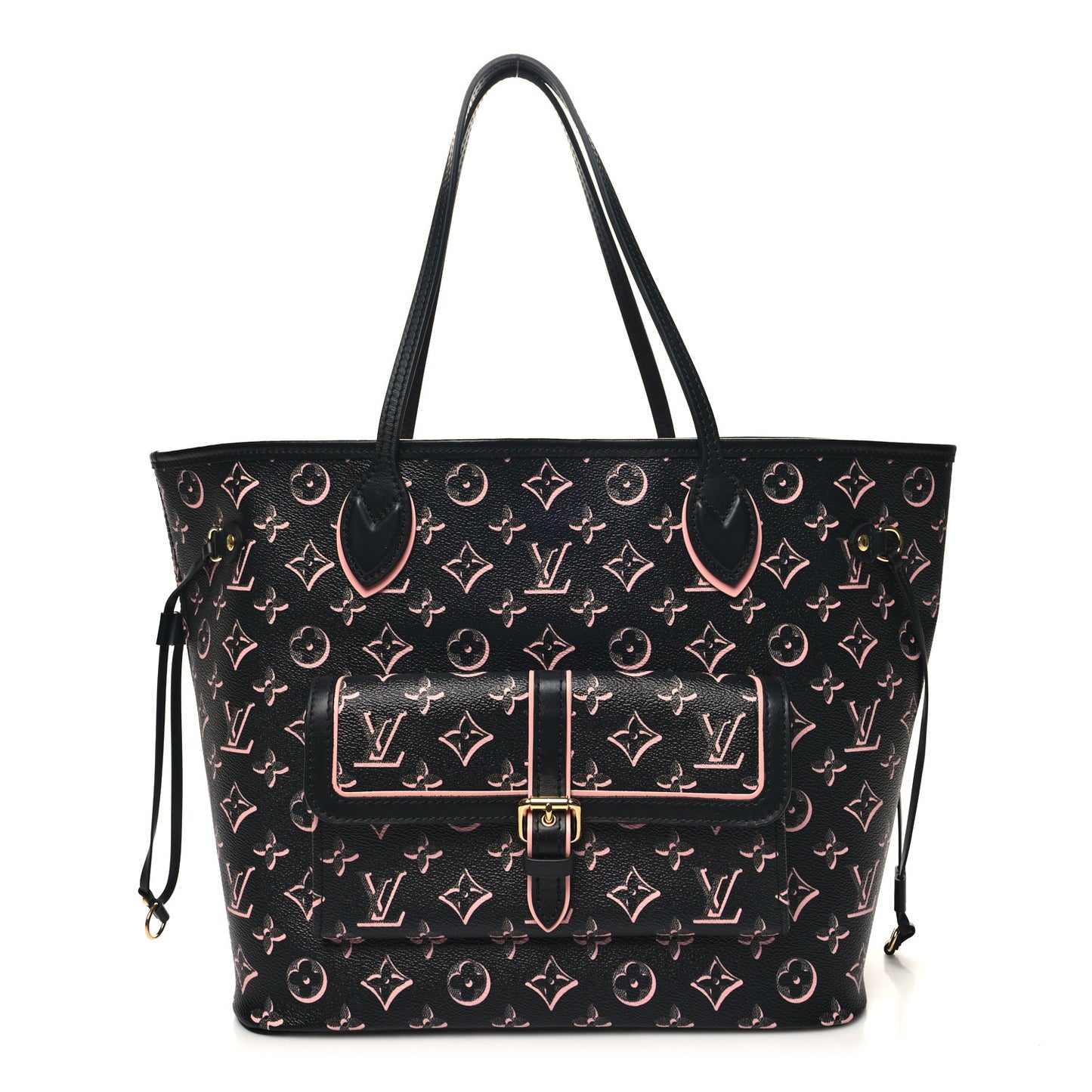Monogram Fall For You Neverfull MM Black
