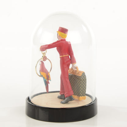 Louis Vuitton Glass Porter Bell Boy Snow Globe Boule 3 of 5