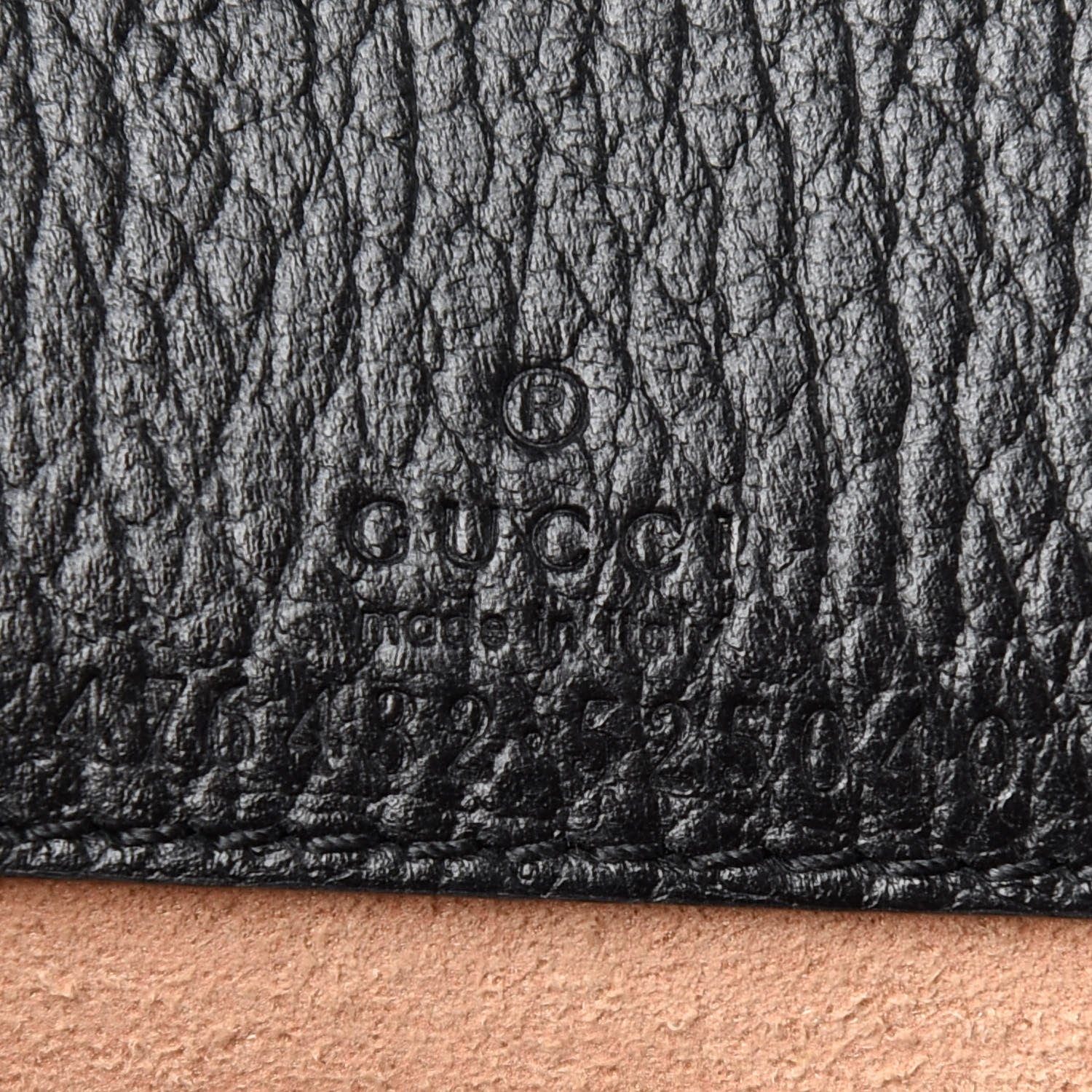 Gucci Calfskin Super Mini Dionysus Shoulder Bag Black 6 of 8