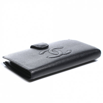 Chanel Caviar CC Wallet Black 4 of 8