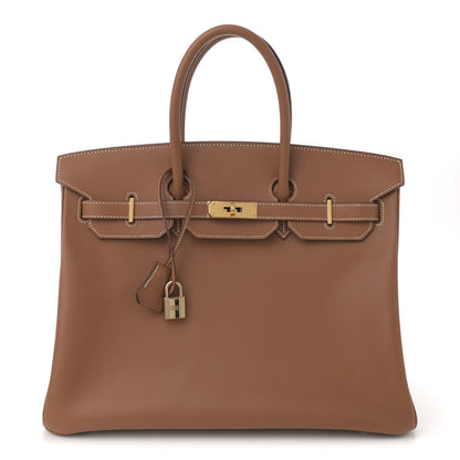 Hermes Epsom Birkin 35 Gold 1 of 12