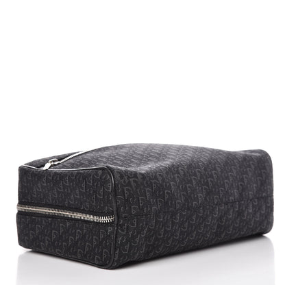 Christian Dior Monogram Canvas Travel Pouch Navy Blue 4 of 11