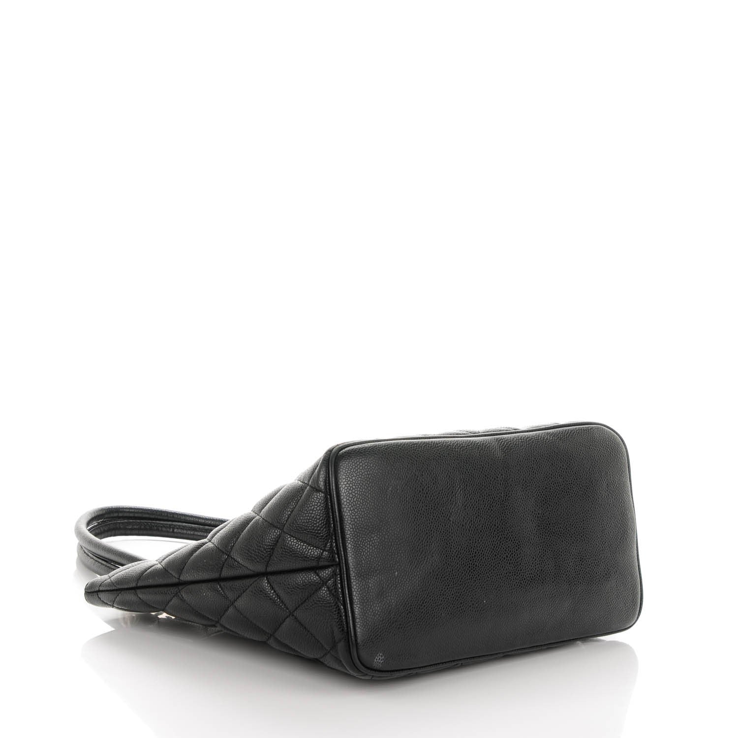 Chanel Caviar Quilted Medallion Tote Black 4 of 7