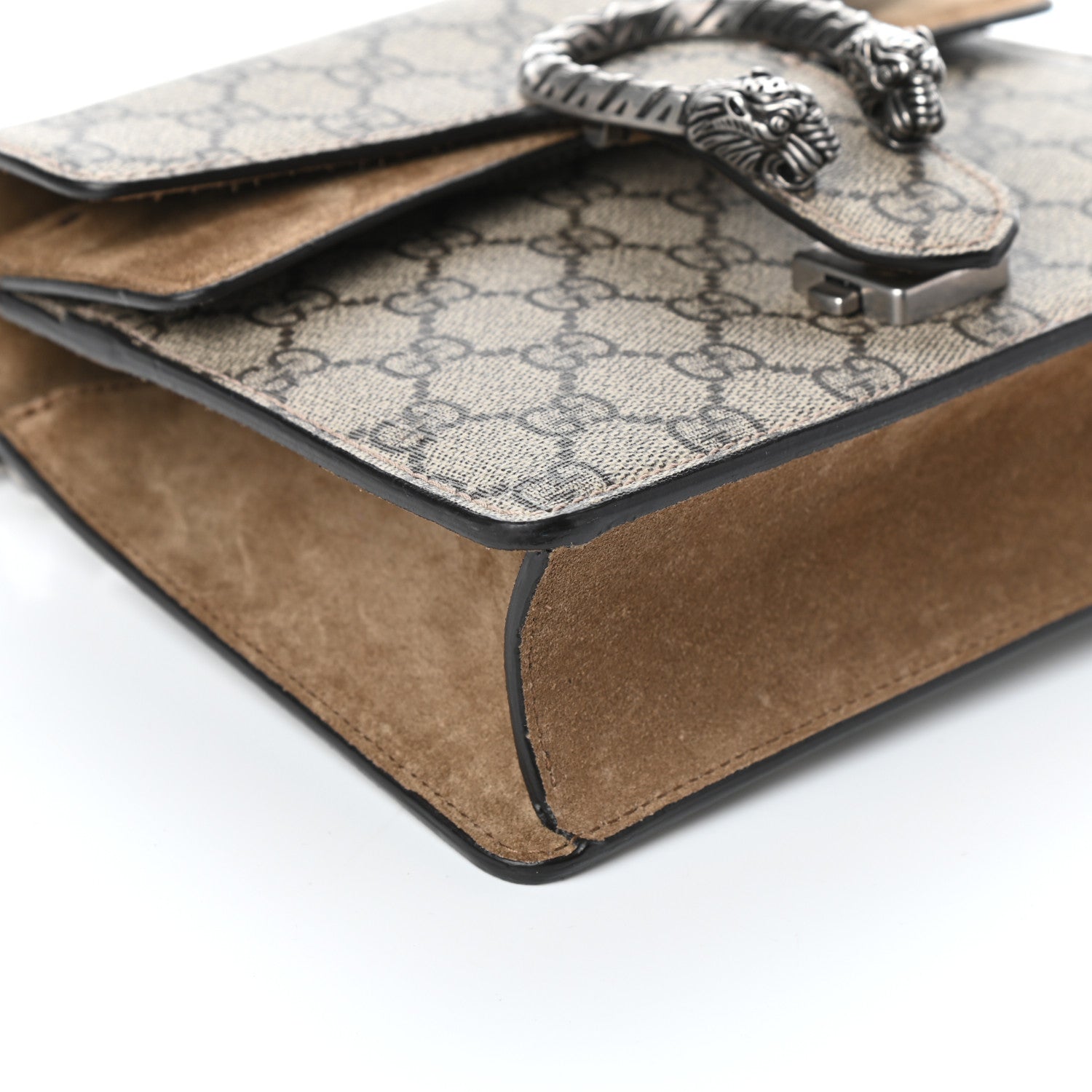Gucci GG Supreme Monogram Mini Dionysus Shoulder Bag Taupe 6 of 7
