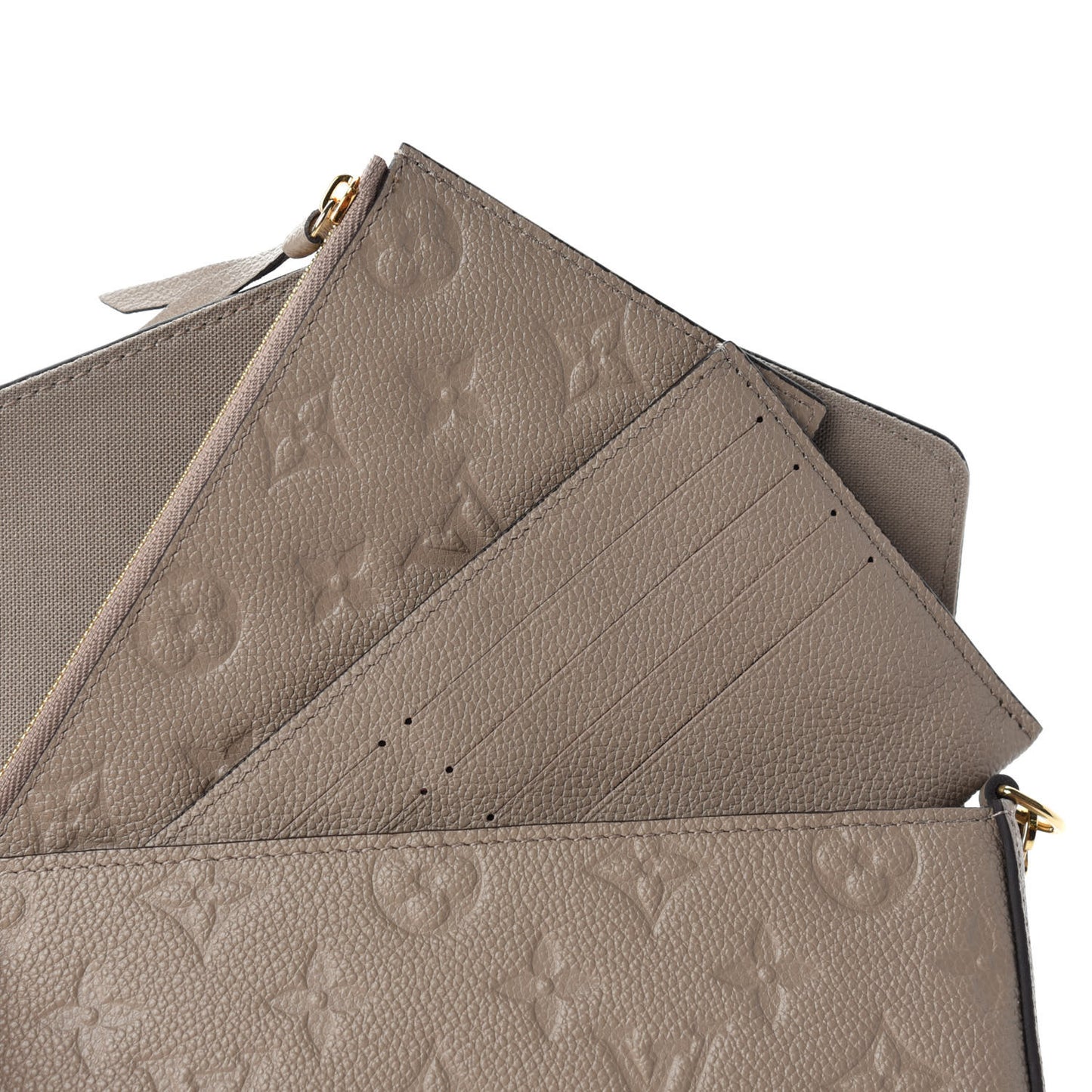 Empreinte Pochette Felicie Chain Wallet Tourterelle