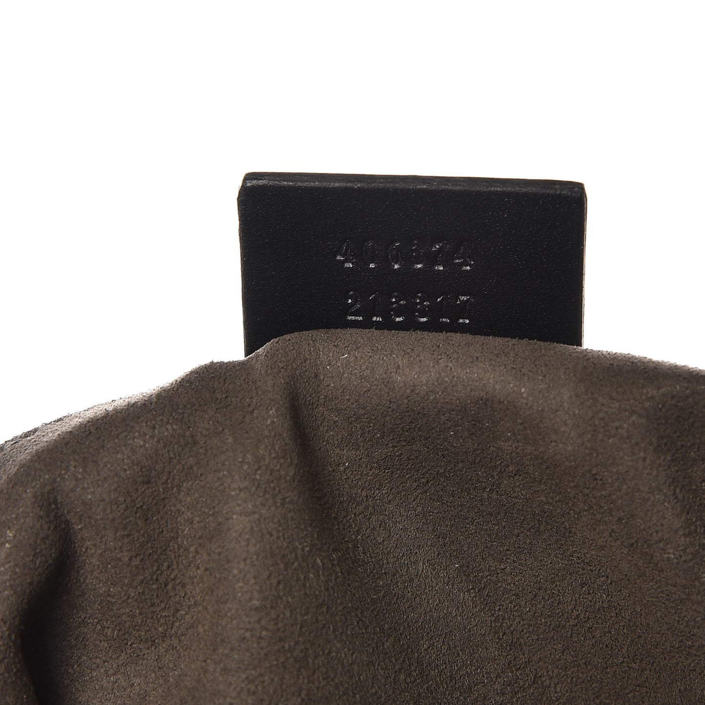 GG Supreme Monogram Flat Messenger Bag Black