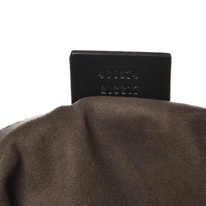 Gucci GG Supreme Monogram Flat Messenger Bag Black 6 of 8