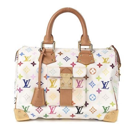 Louis Vuitton Monogram Multicolor Speedy 30 White 1 of 10