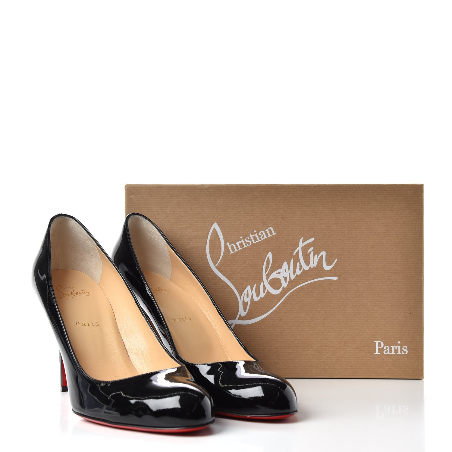 Christian Louboutin Patent Simple 85 Pumps 42 Black 10 of 10