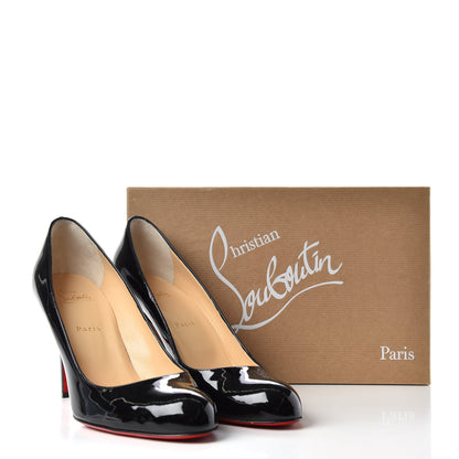 Christian Louboutin Patent Simple 85 Pumps 42 Black 10 of 10