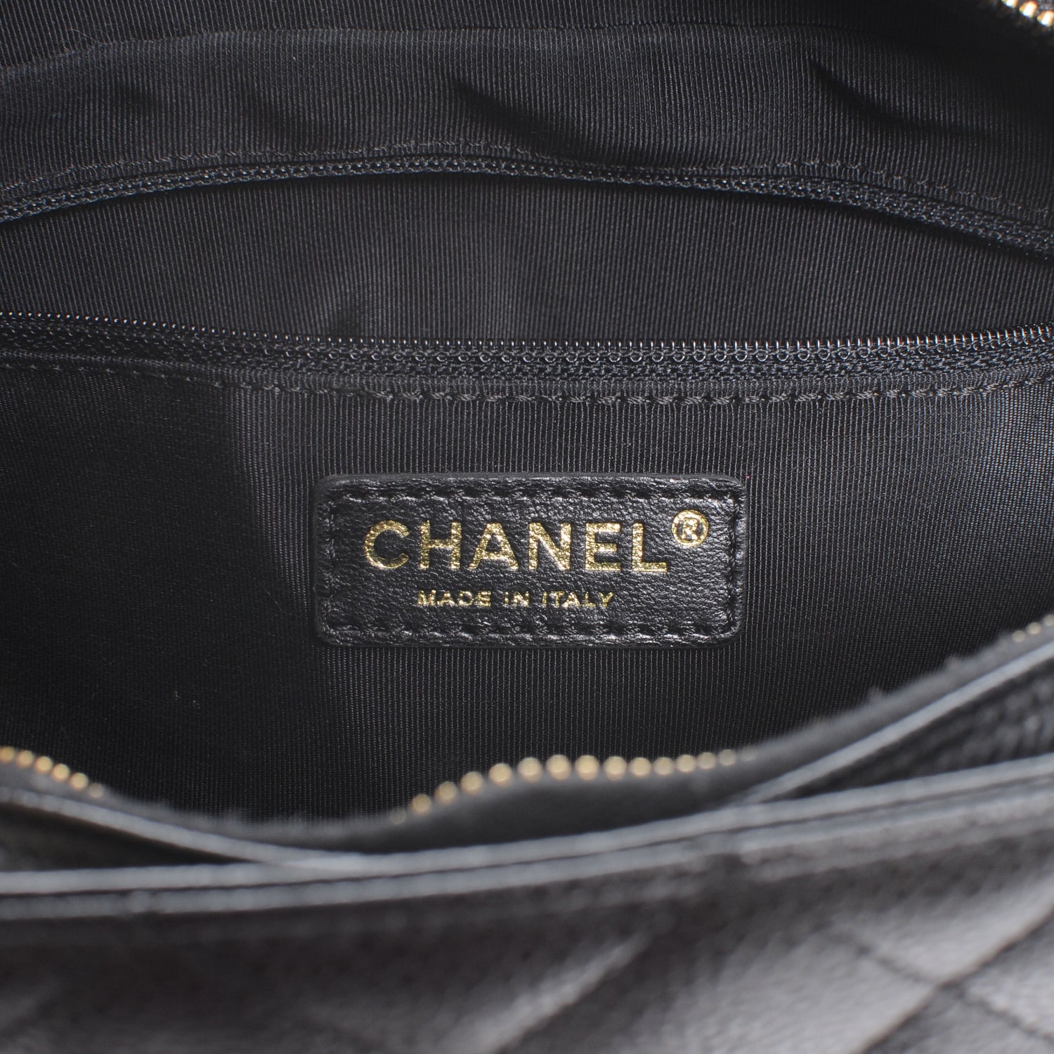 Chanel Caviar Quilted Petit Timeless Tote PTT Black 6 of 7