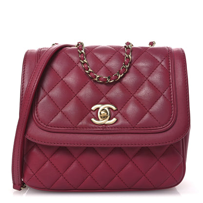 Chanel Lambskin Quilted Small Lovely Day Flap Pink 1 of 11