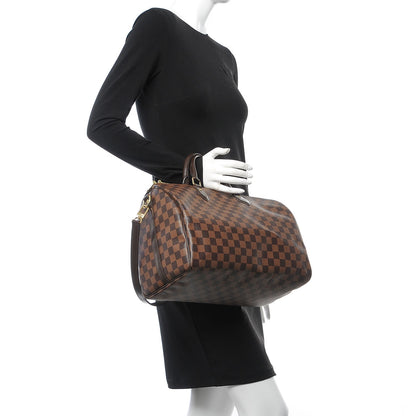 Louis Vuitton Damier Ebene Speedy Bandouliere 35 3 of 11