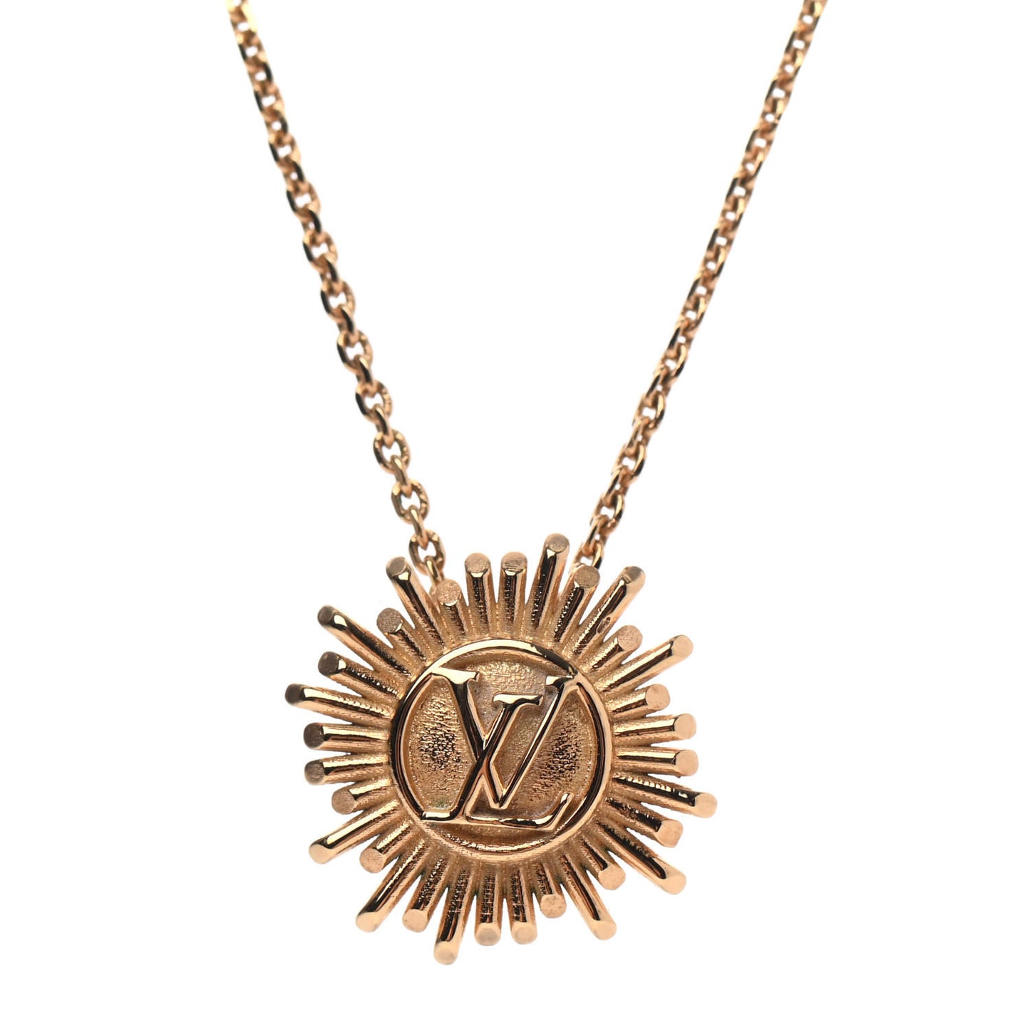 Brass Vendome Necklace Gold
