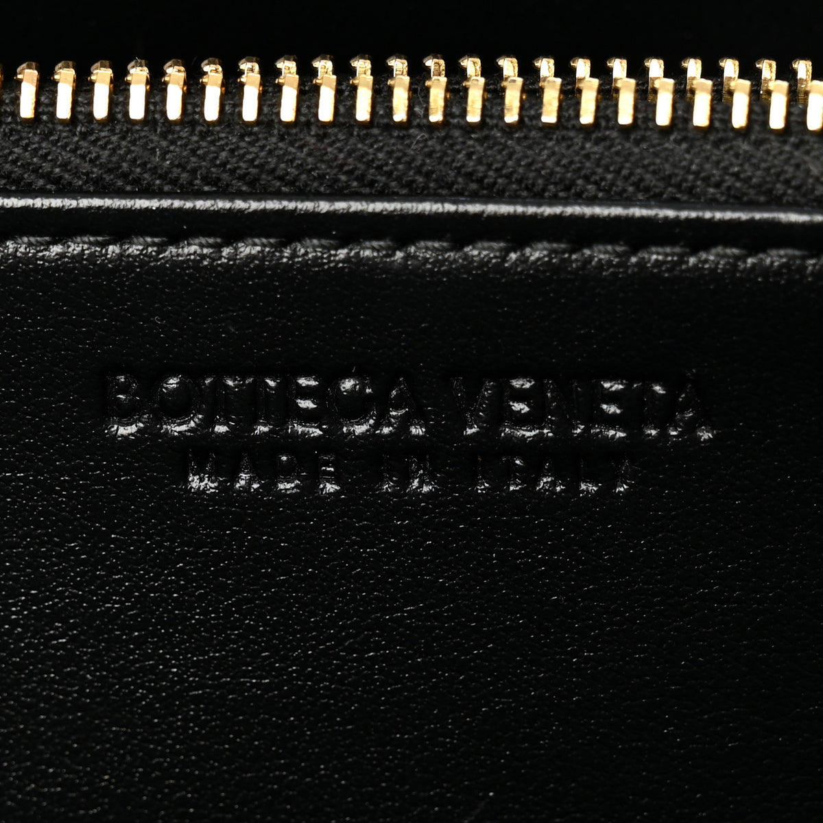 Bottega Veneta Nappa Intrecciato Zip Around Wallet Black 6 of 7
