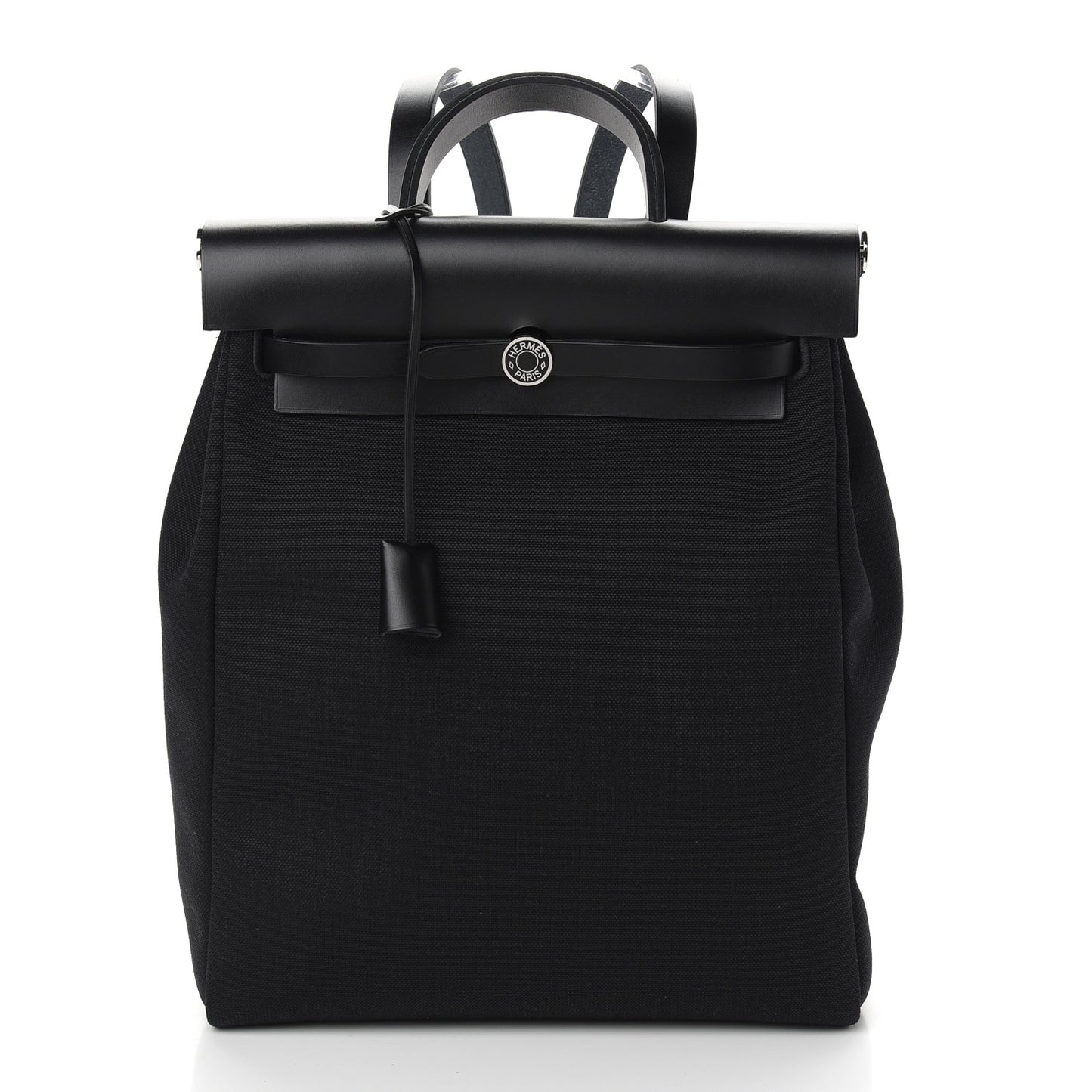 Military Toile Vache Hunter Herbag a Dos Zip Retourne Backpack Black