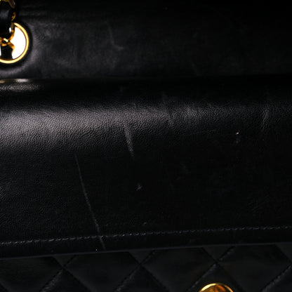 Chanel Lambskin Quilted Small Double Flap Black 15 of 21