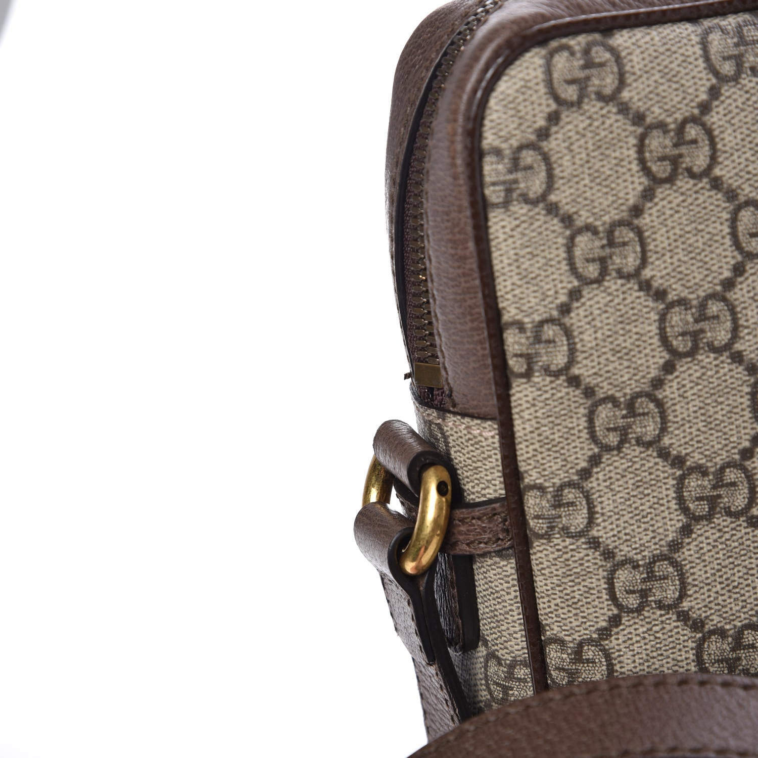 Gucci GG Supreme Monogram Web Small Ophidia Messenger Bag Brown 11 of 11