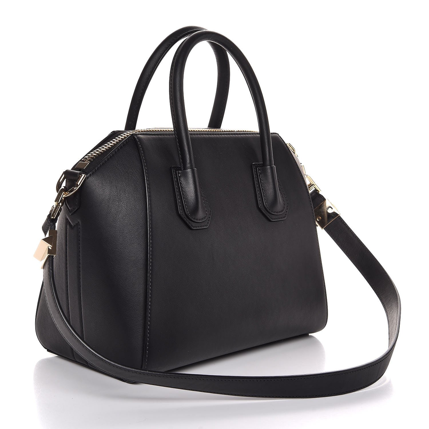 Givenchy Calfskin Triangle Studded Small Antigona Black 4 of 8
