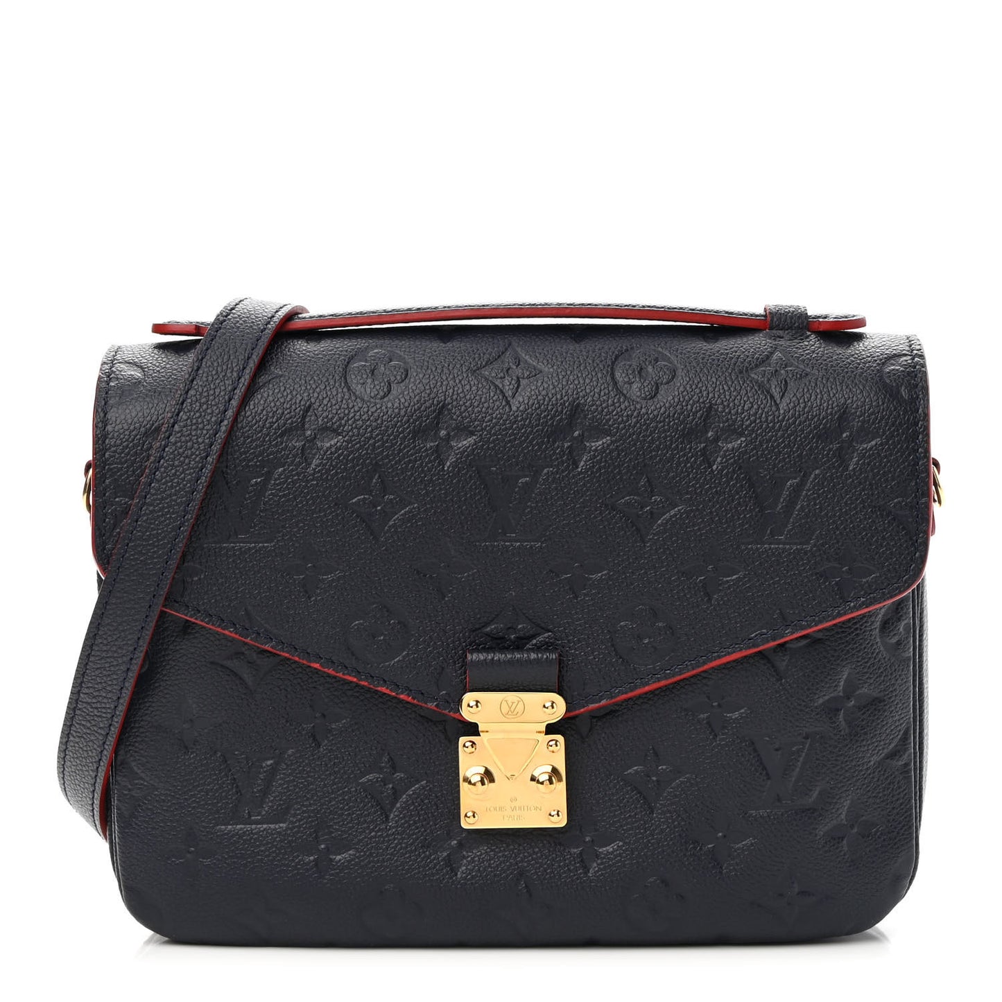 Empreinte Pochette Metis Marine Rouge