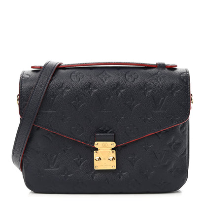 Louis Vuitton Empreinte Pochette Metis Marine Rouge 1 of 9